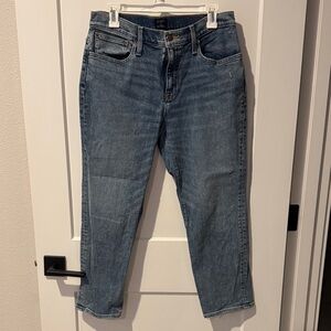 J. Crew Blue Denim Slim Boyfriend Jeans